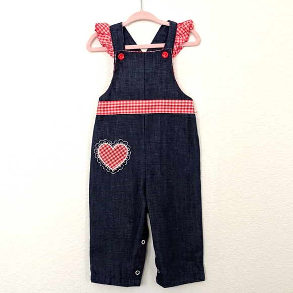 Health Tex Other - Health Tex Vintage Baby Girl Jumpsuit 18m